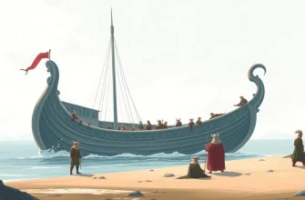 Historische Filme über Wikinger-Schiffe