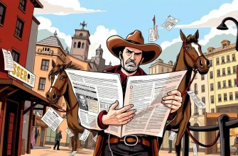 Western-Filme über Zeitungen: Eine einzigartige Sammlung