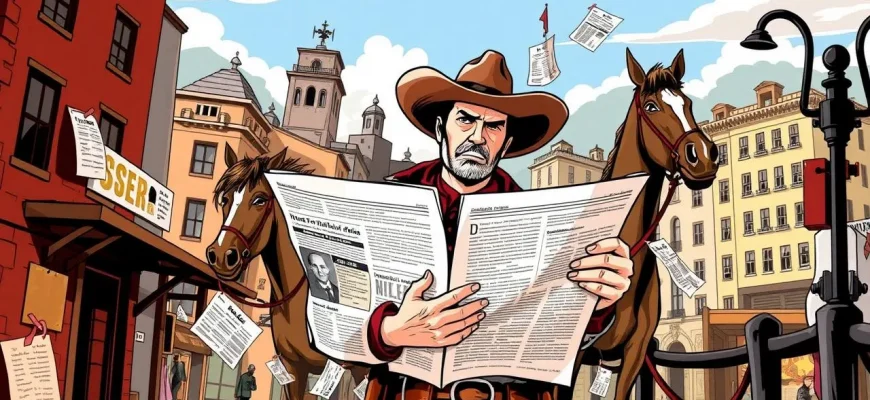 Western-Filme über Zeitungen: Eine einzigartige Sammlung