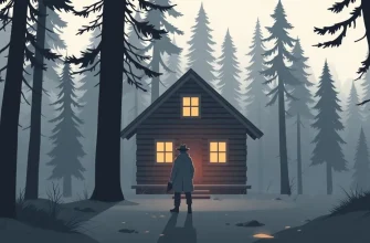 Detektivfilme über eine Hütte im Wald