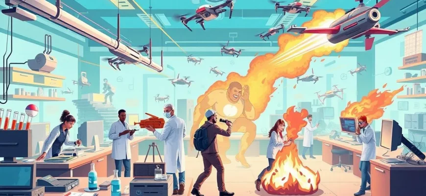 10 Boevik-Filme über wissenschaftliche Geräte