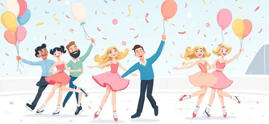 Lustige Filme über Eiskunstläufer