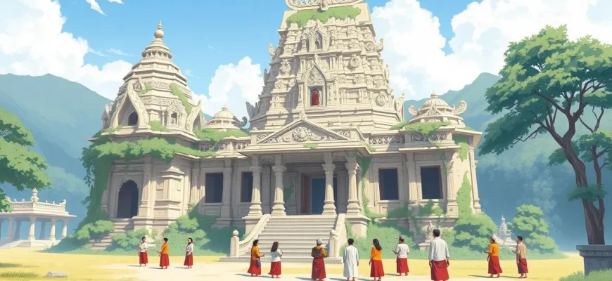 Historische Filme über tschamische Tempel