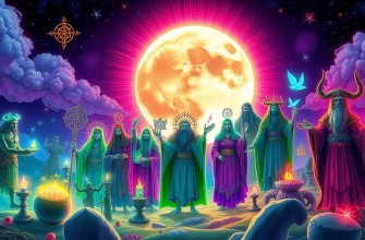 Mystische Filme über Druidenkalender