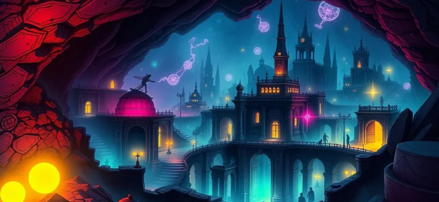 Mystische Filme über alte Katakomben