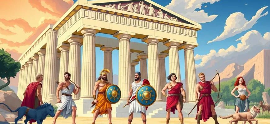 Historische Filme über griechische Helden