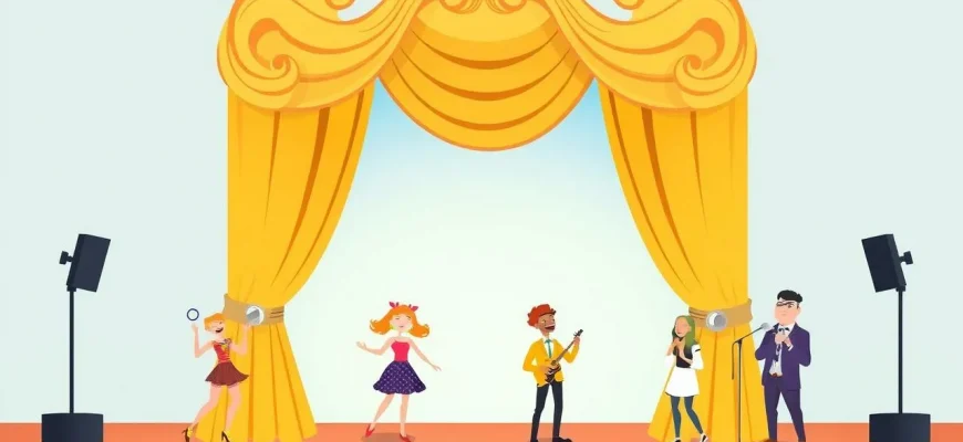 Komische Filme über Performances