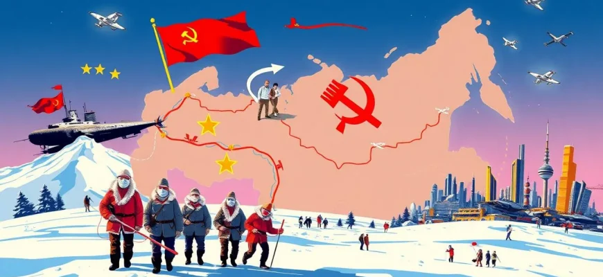 Sowjetische Filme über Expeditionen