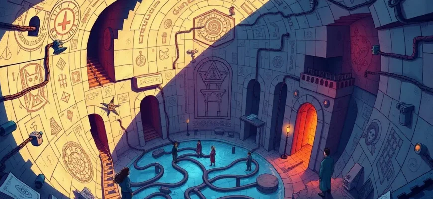 Mystische Filme über unterirdische Labyrinthe