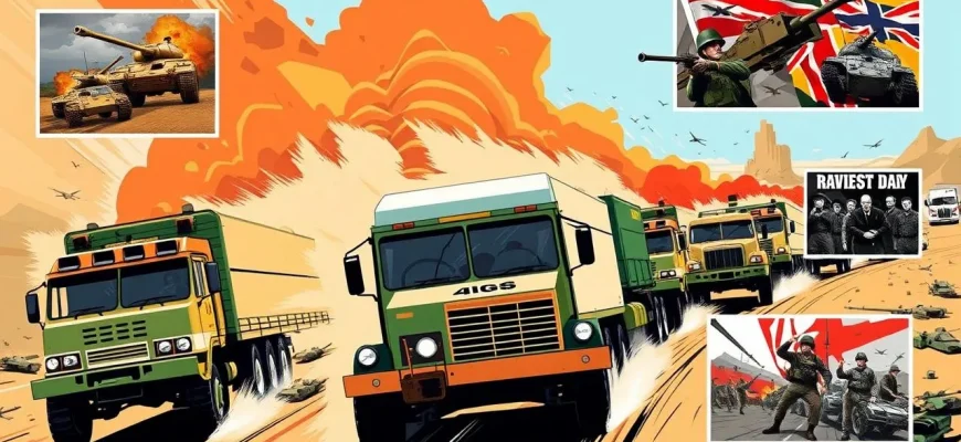 Kriegsfilme über Transportkolonnen