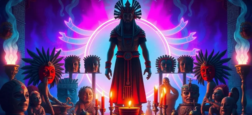 Mystische Filme über Aztekenrituale