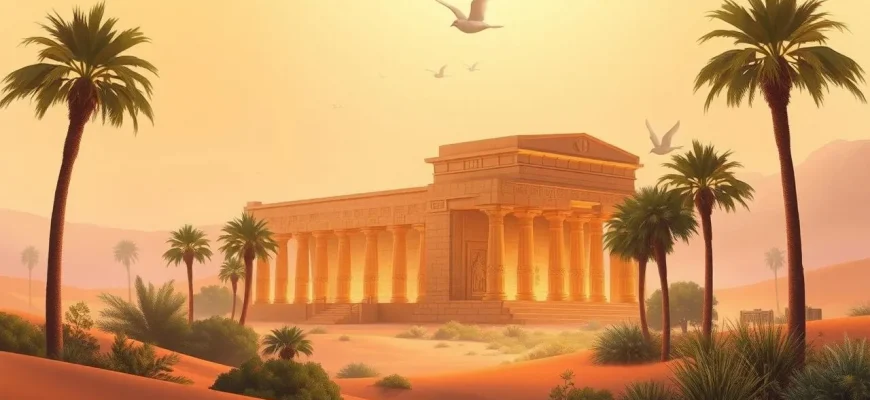 Historische Filme über die Tempel von Luxor