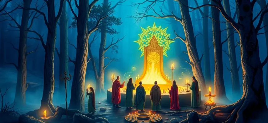 Mystische Filme über Druidenriten