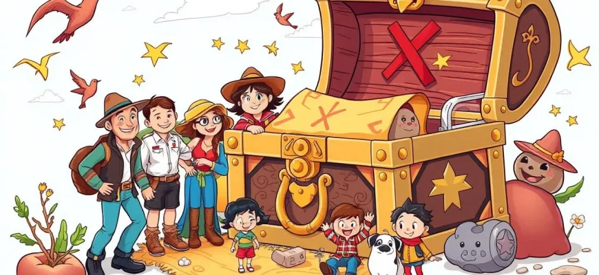 Familienfilme über verborgene Schätze