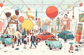 Komische Ausstellungen im Kino