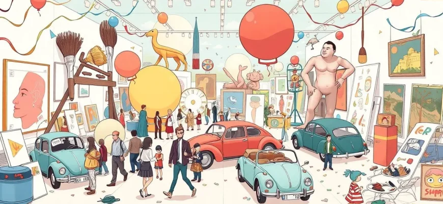 Komische Ausstellungen im Kino