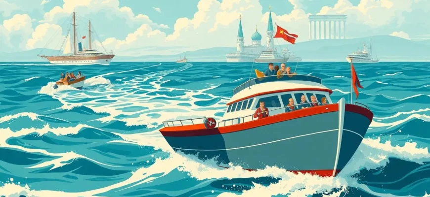 Sowjetische Filme über Yachten: Ein Seefahrer-Abenteuer