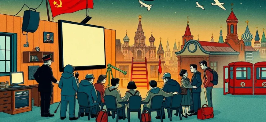 Filme, die das Leben in der Sowjetunion zeigen