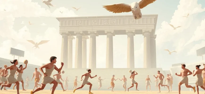 Historische Filme über die Olympischen Spiele der Antike