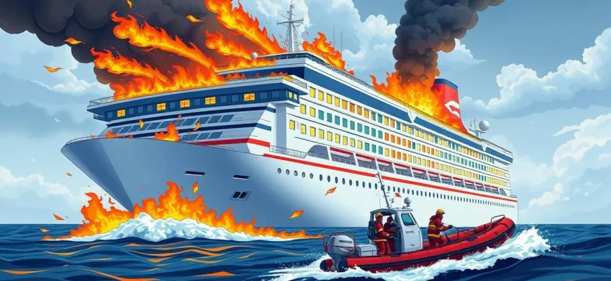 Filme über Brände auf Kreuzfahrtschiffen