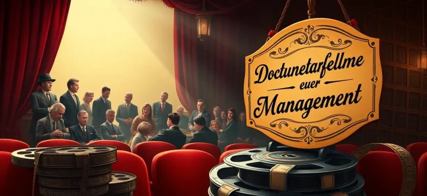 Dokumentarfilme über Management: Inspiration und Lektionen