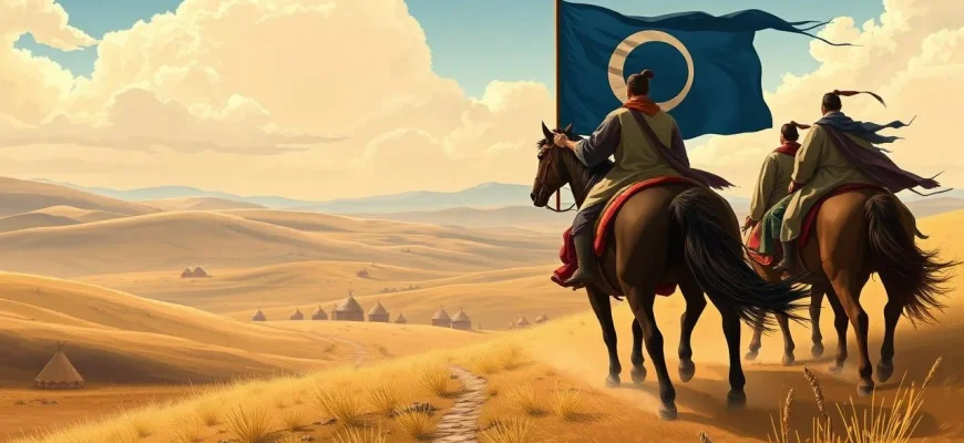 Historische Filme über mongolische Krieger