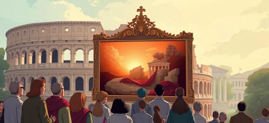 Historische Filme über den Fall Roms