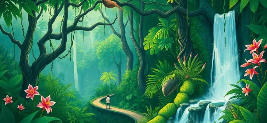 Abenteuerliche Tropenregen-Filme