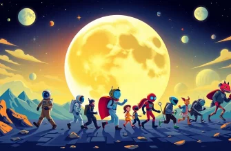 Familienfilme über den Mond