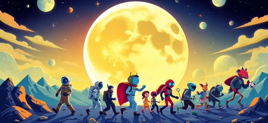 Familienfilme über den Mond