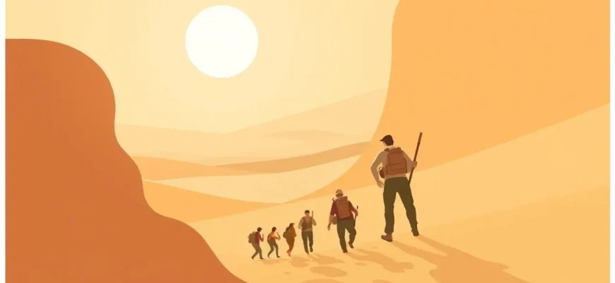 Abenteuerliche Überlebensfilme in der Wüste