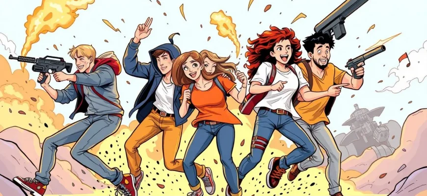 Action-Filme über Freundesteams