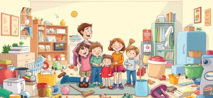 Familienfilme über das Aufräumen