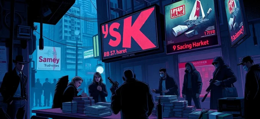 Kriminelle Filme über Schwarzmärkte