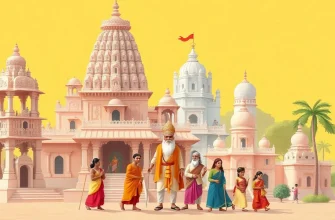 Historische Filme über hinduistische Architektur