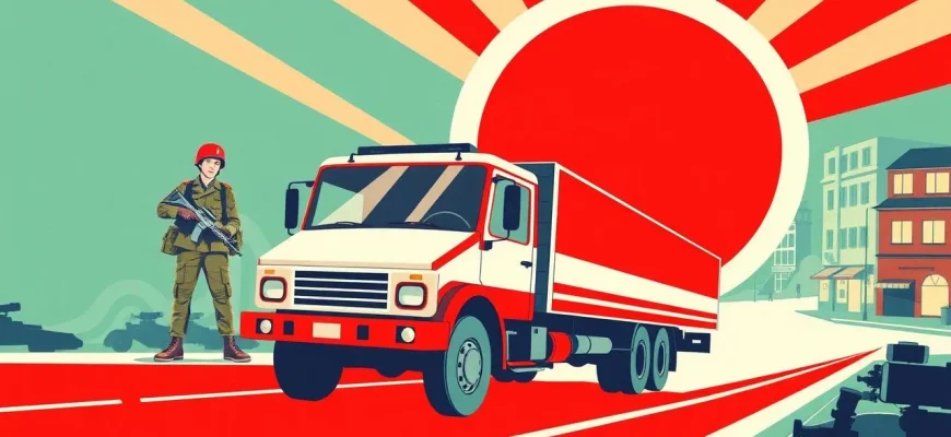 Kriegsfilme über die Lieferung von Munition