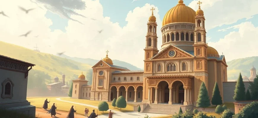 Historische Filme über die byzantinische Kirche