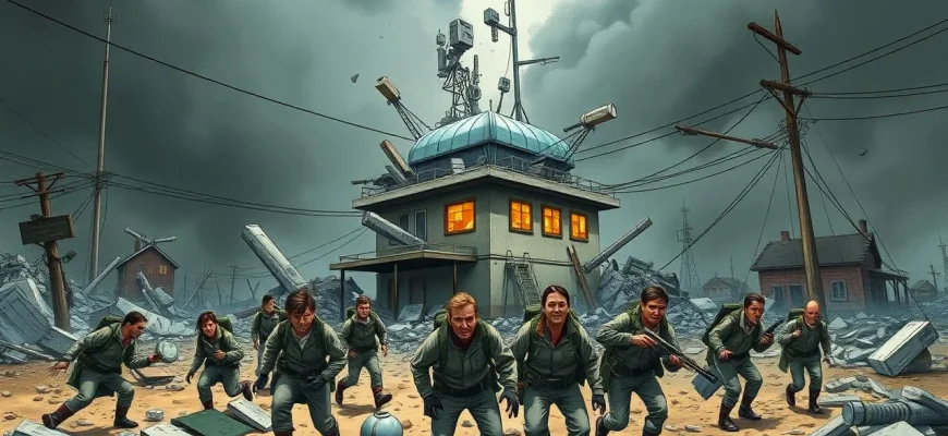 Katastrophenfilme über wissenschaftliche Stationen