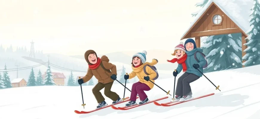 Komödien über Skifahren und Winterurlaub