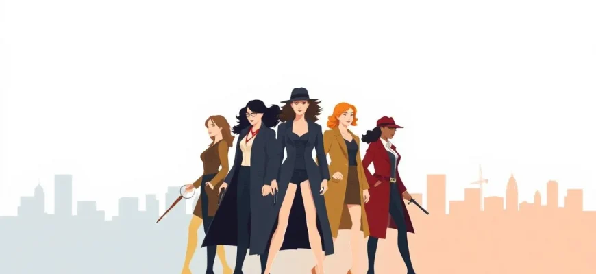 Detektivfilme über Kriegerinnen