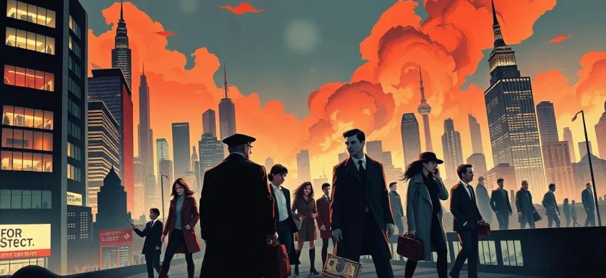 Krimi-Filme über den Austausch von Werten