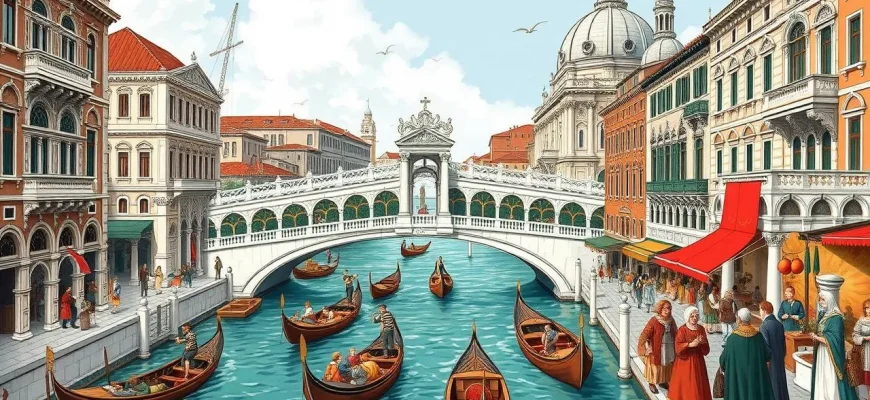 Historische Filme über Venedig in der Renaissance