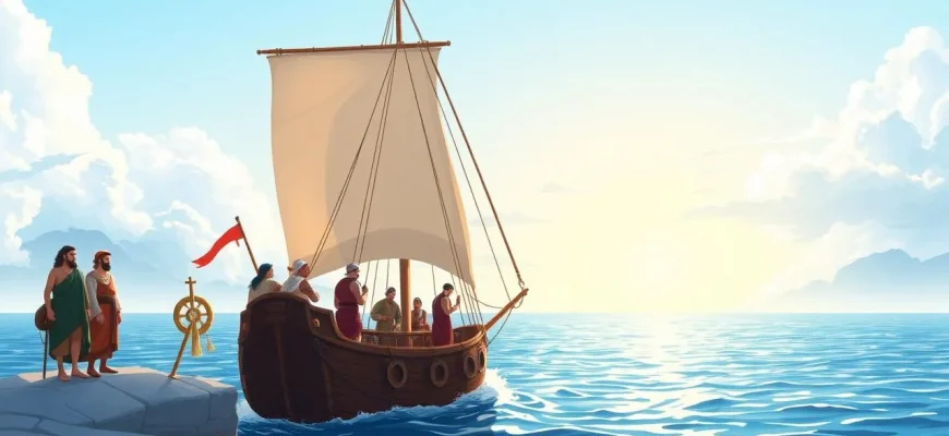 Historische Filme über antike Seefahrer