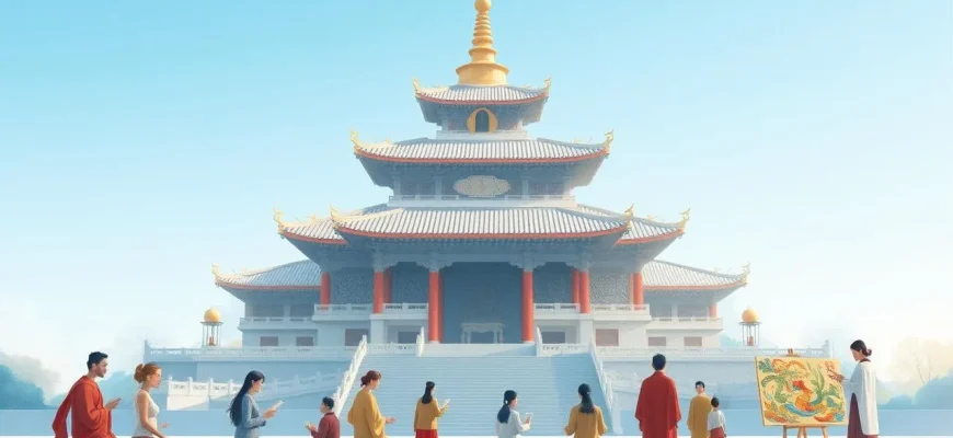 Historische Filme über buddhistische Kunst