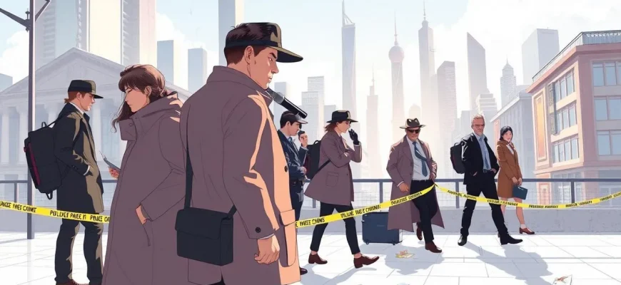 Krimi-Filme über die Arbeit von Kriminalisten