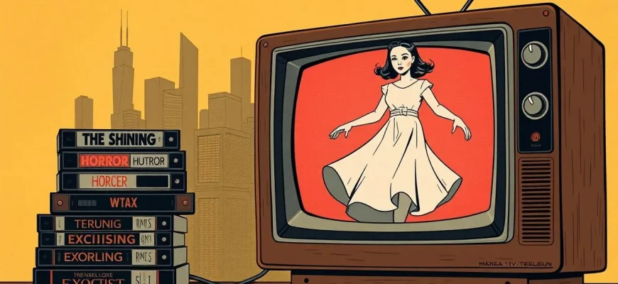 Horrorfilme über den Fernseher