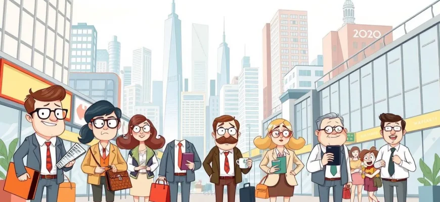 Komische Filme über Geschäfte