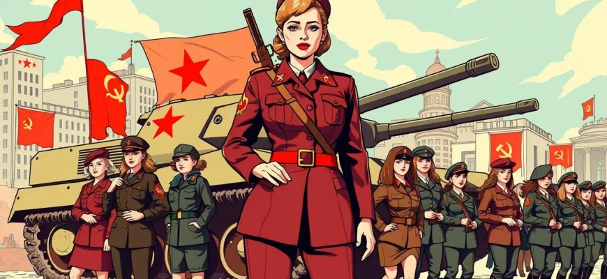 Sowjetische Filme über Frauenkriegerinnen