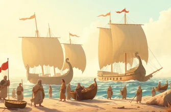 Historische Filme über phönizische Handelsrouten