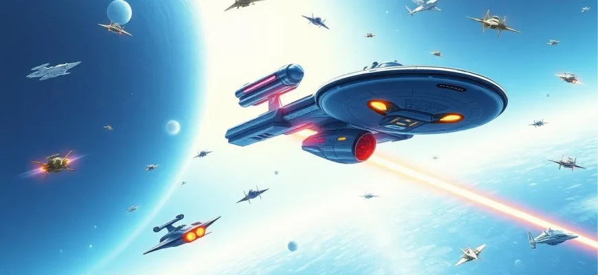 Science-Fiction-Filme über Raumschiffe